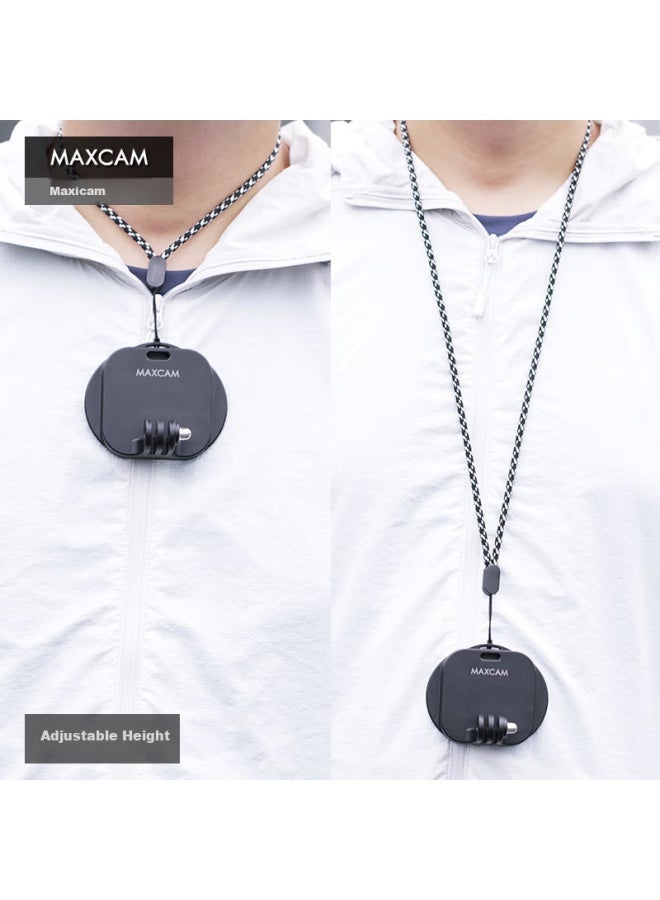 Maxcam Neck Magnetic Suction Hanging Rope Chest Fixed Strap Magnetic Iron Base Bracket Accessories For Yi Action Camera Ace Pro 2/gopro 13/12 - Image 2