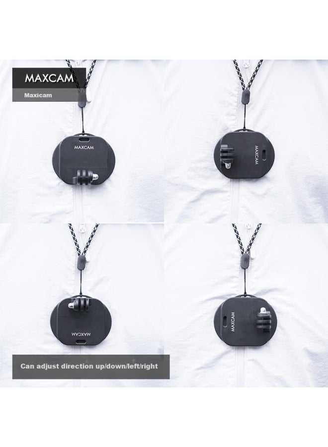 Maxcam Neck Magnetic Suction Hanging Rope Chest Fixed Strap Magnetic Iron Base Bracket Accessories For Yi Action Camera Ace Pro 2/gopro 13/12 - Image 3