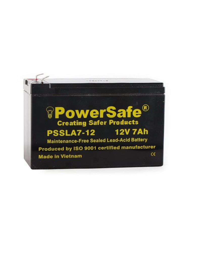 Powersafe PowerSafe Sealed Lead Acid Battery 12V-7Ah PSSLA 7-12  - Image 1