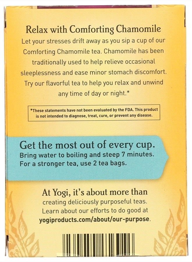 YOGI Tea, Chamomile, 16 Count, Packaging May Vary - Image 2