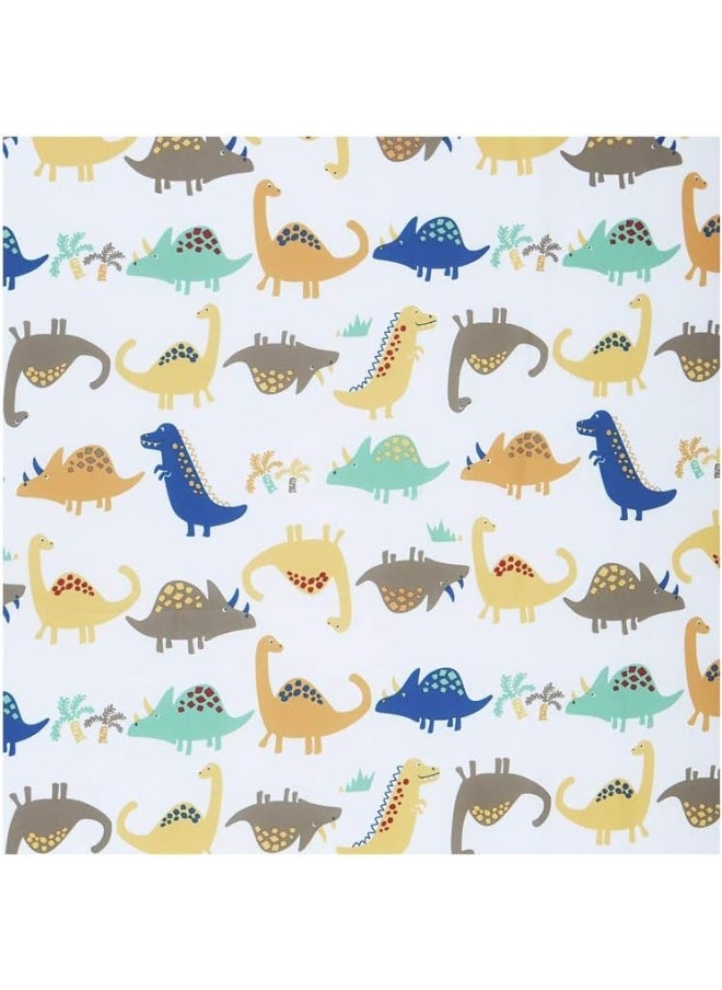 Baby Boom - Baby Boom Funhouse Dinosaur Roarsome 4 Piece Toddler Bedding Set - Image 1
