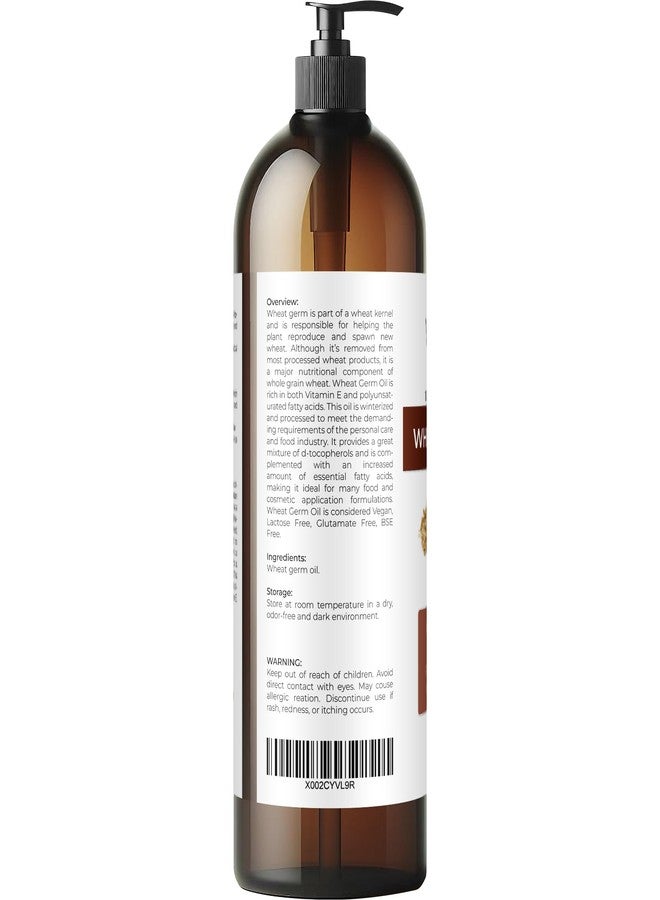 velona Wheat Germ Oil USP Grade by Velona - 32 fl oz | 100% Pure and Natural Carrier Oil | Unrefined, Winterized | Cooking, Face, Hair, Body & Skin Care | Use Today - Enjoy Result - Image 4