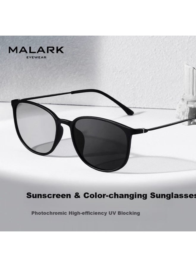 Morakot Morak Pure Titanium Ultra-light Photochromic Polarized Sungl Men Women Uv Protection Day Night Dual-use Night Driving Gl - Image 5