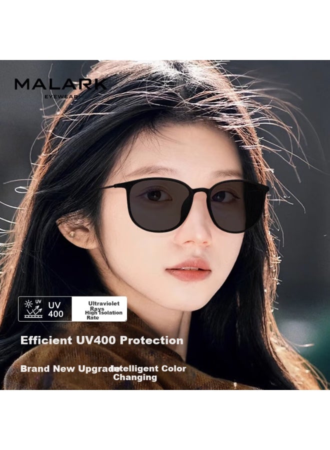 Morakot Morak Pure Titanium Ultra-light Photochromic Polarized Sungl Men Women Uv Protection Day Night Dual-use Night Driving Gl - Image 2