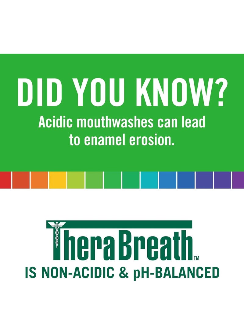 The Breath Co. Fresh Breath Oral Rinse Mild Mint 16 fl oz (500ml)  - Image 4
