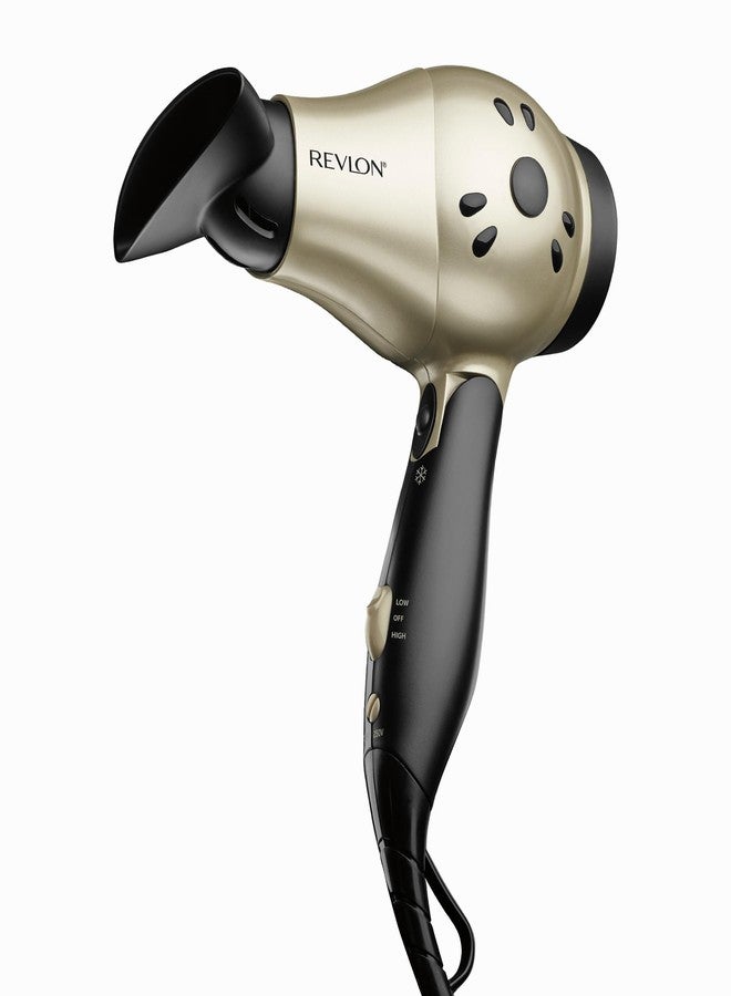 REVLON 1875W Compact Folding Handle Hair Dryer | Great for Travel - Image 1