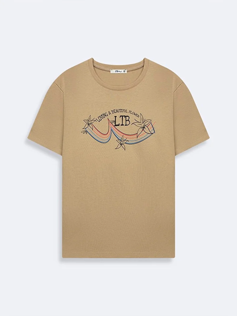 Beige T-Shirt