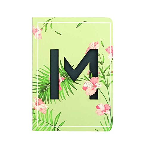 DOODLE Initial M Lasercut Diary Soft Bound Notebook, B6 (6.69 X 4.72 X 0.5 Inches), 192 Pages, 80 GSM, Gift for Women - Image 1