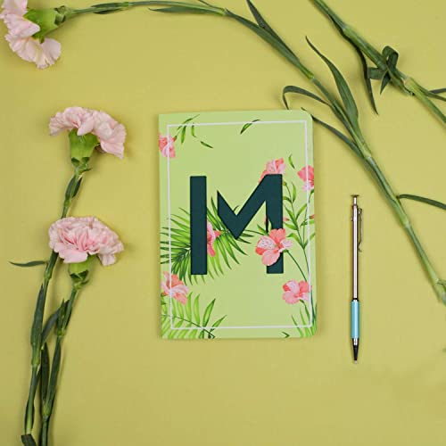 DOODLE Initial M Lasercut Diary Soft Bound Notebook, B6 (6.69 X 4.72 X 0.5 Inches), 192 Pages, 80 GSM, Gift for Women - Image 2