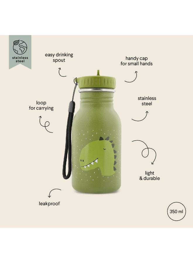 Trixie Stainless Steel Water Bottle - 350ml - Mr.Dino - Image 4