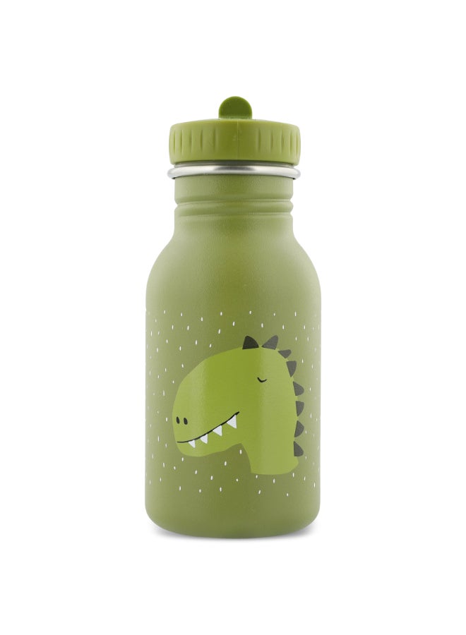 Trixie Stainless Steel Water Bottle - 350ml - Mr.Dino - Image 1