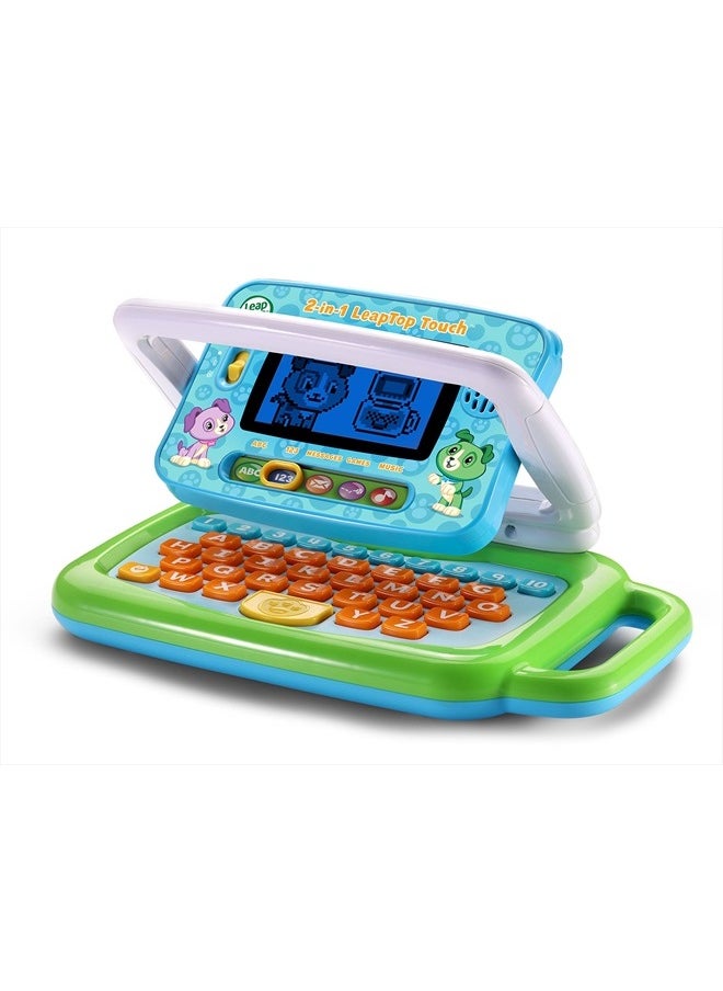 LeapFrog 2-in-1 LeapTop Touch, Green  - Image 3