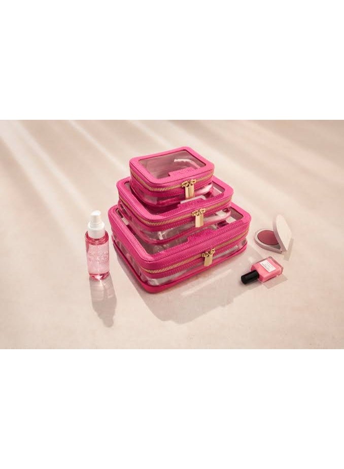 Space NK Medium Travel Bag - Ibiza Pink - Image 4