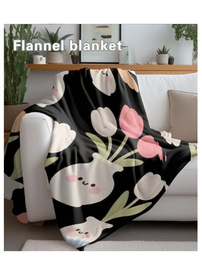 general Children's or student cartoon flannel thin blanket (warm and comfortable, suitable for sleep, games) 100cm*150cm - 710 - Image 5