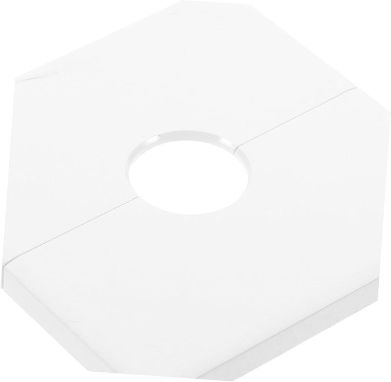 Uonlytech 2pcs Adhesive Wall Plate Cable Pass Through and Outlet Shield Easy Installation for Use Solid Decorative Design for Versatile Connectivity - Image 3