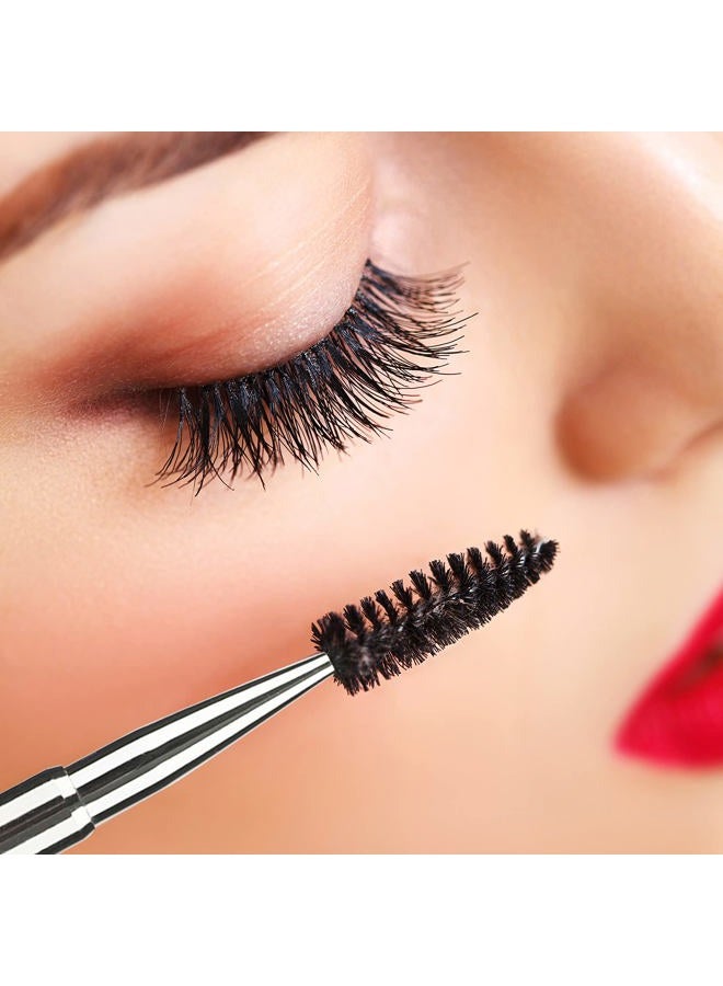 g2plus 3PCS Eyelash Brushes with Cap,Eye brow Brush Eyelash Mascara Brushes Wands Applicator Makeup Tools for Travel - Image 4