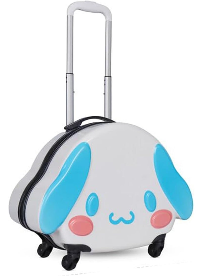 3D Kids Luggage with Wheels,18" Rolling Suitcase with Hard Shell, Toddler Carry On Luggage - Image 1