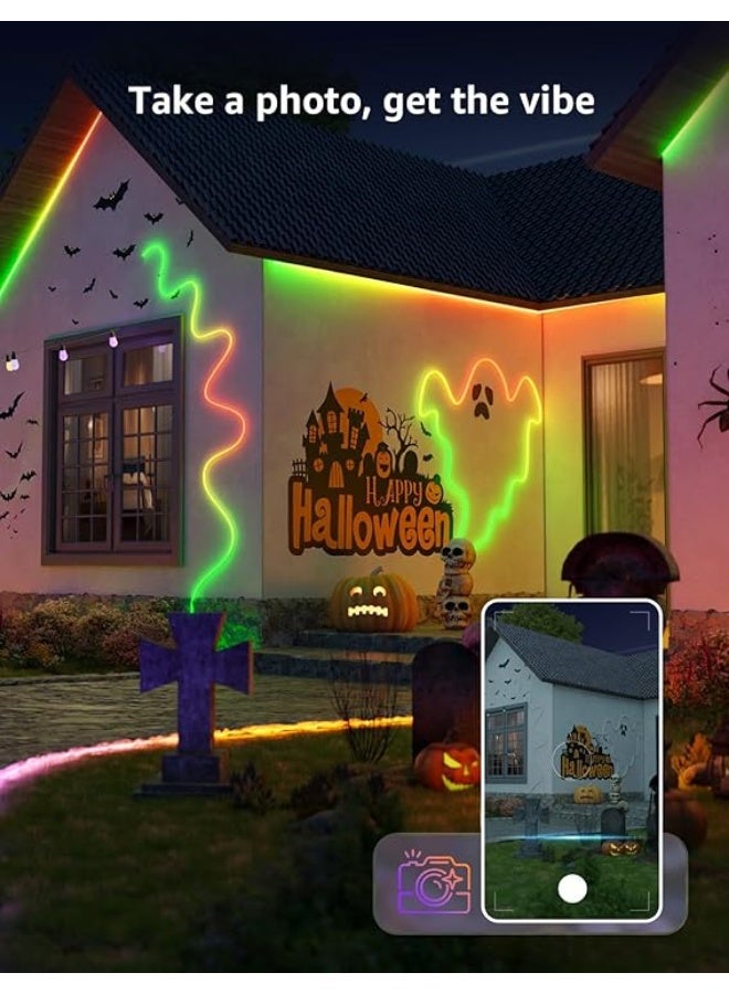 Lepro N1 AI Smart Rainbow Neon Light Strip 3M, 96 LEDs/M, Work with Alexa, Google Home, Music Sync, AI Lighting Design Assistant, IP65 Rope Light, MagicColor LED Light, App & Voice Control, No Remote - Image 4