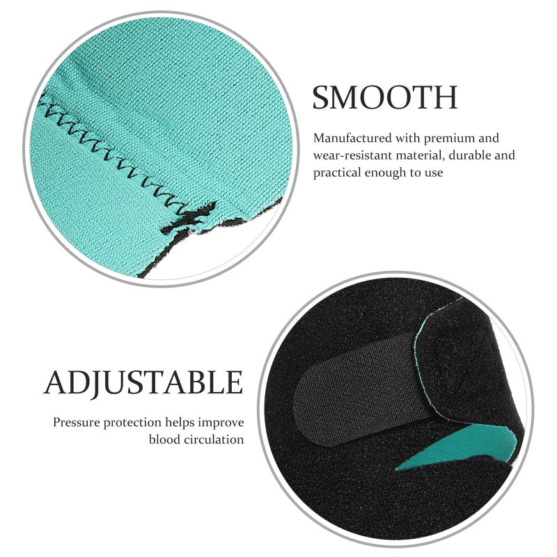 Adjustable Compression Ankle Brace Sleeve Black Breathable Sports Support Injury Protection Men Women - Image 4