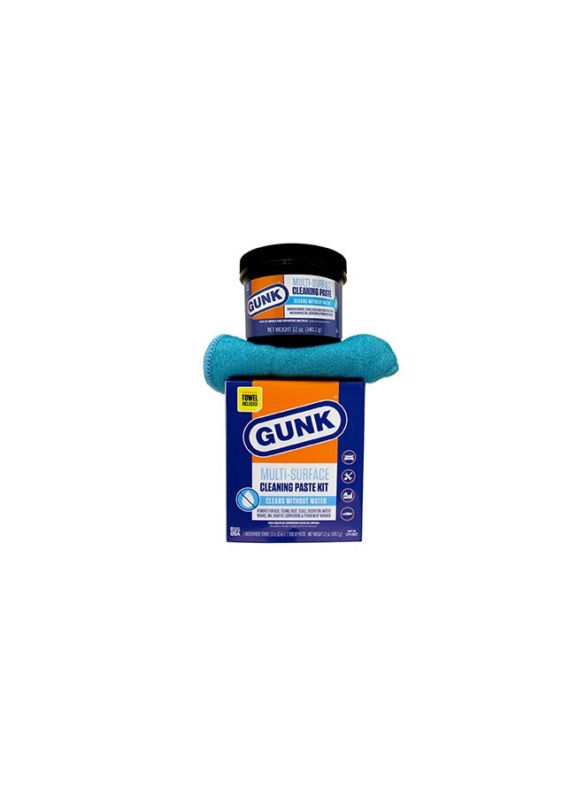 Gunk Multi-Surface Cleaning Paste Kit