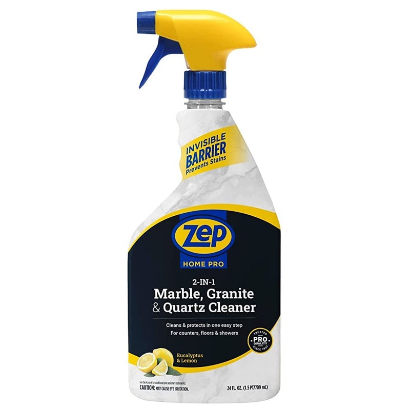 Zep NEW Home Pro 2In1 Marble Granite and Stone Cleaner  24 Fl Oz Pack of 1  R49706  Pro Trusted Cleaning Power Now in Refreshing Scents and Family Friendly Formulas - Image 1