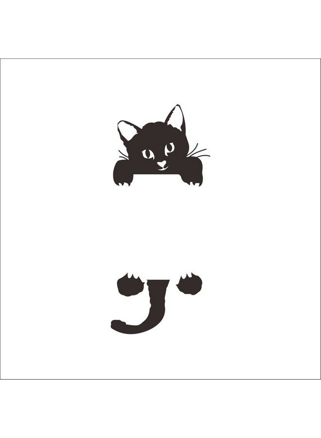 Decaltor Cat Wall Stickers Light Switch Decor Decals Art Mural Baby Nursery Room - Image 5