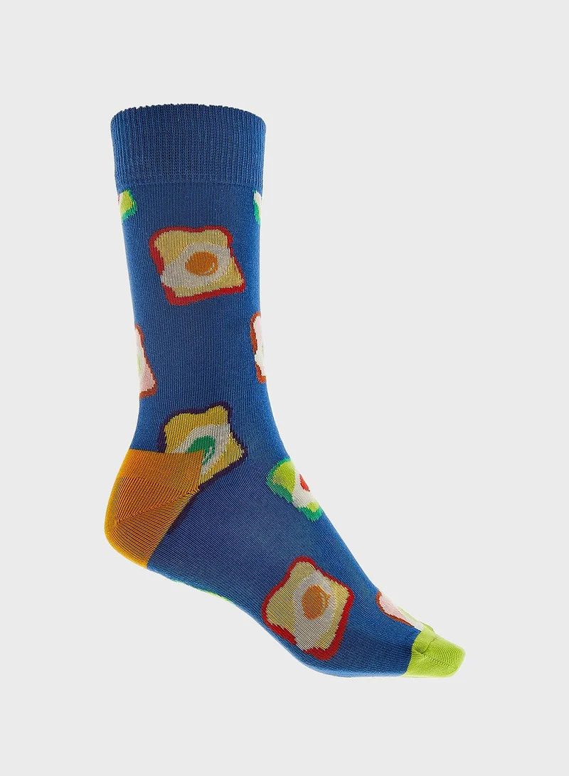 Happy Socks Toast Socks