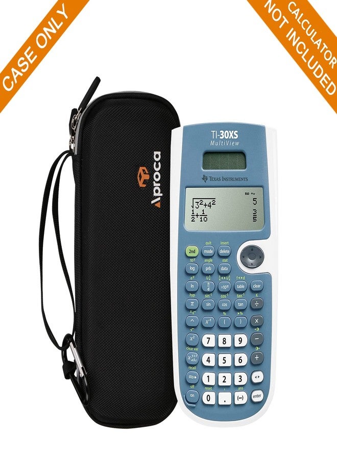 Aproca Case Compatible with Texas Instruments TI-30XS MultiView Scientific Calculator, Portable Storage Bag for Accessories (Case Only) - Image 5