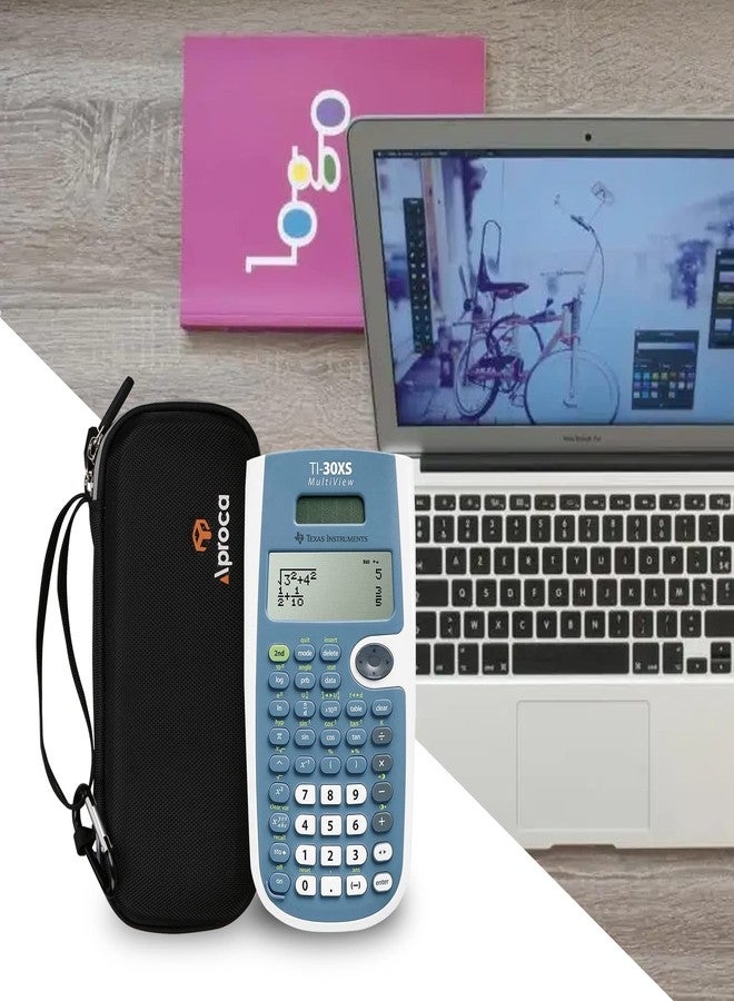 Aproca Case Compatible with Texas Instruments TI-30XS MultiView Scientific Calculator, Portable Storage Bag for Accessories (Case Only) - Image 4