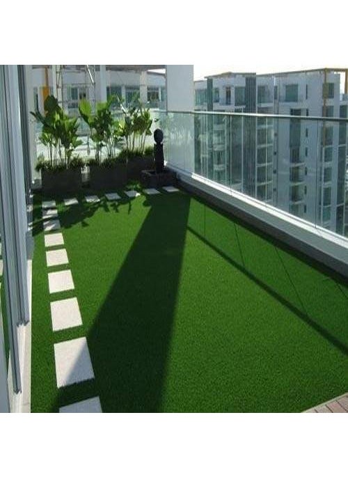 Generic GO Green 25MM High Density Artificial Grass for Balcony Lawn Garden Terrace Doormat Runner 2 X 6 FEET  - Image 1