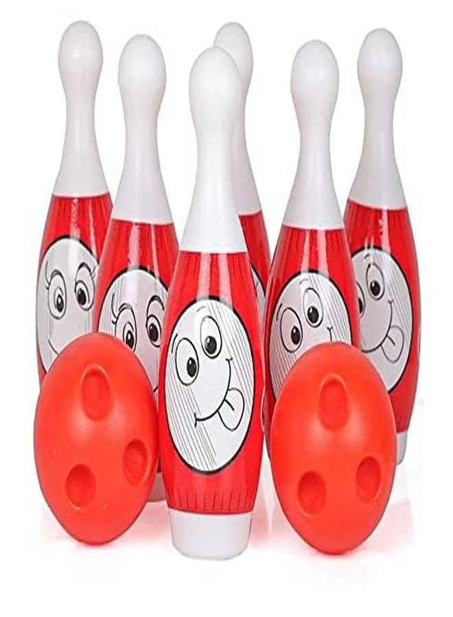 Globular Bowling Play Game Set for Kids 6 Pins 2 Ball Sport Toys Gift for Boys and Girls Family Game, Friends with Party, Indoor, Outdoor, Game for Kids & Adult - Multicolor - Image 1