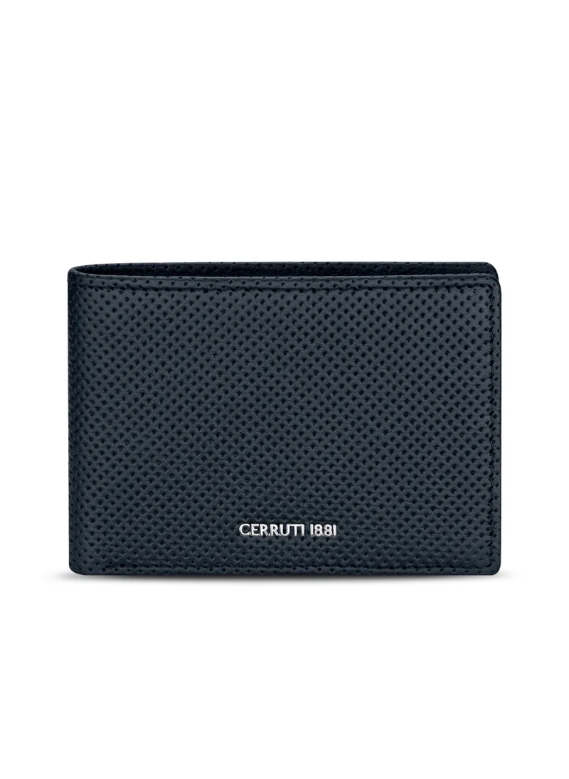 شيروتي 1881 Blue Leather Wallet For Men's