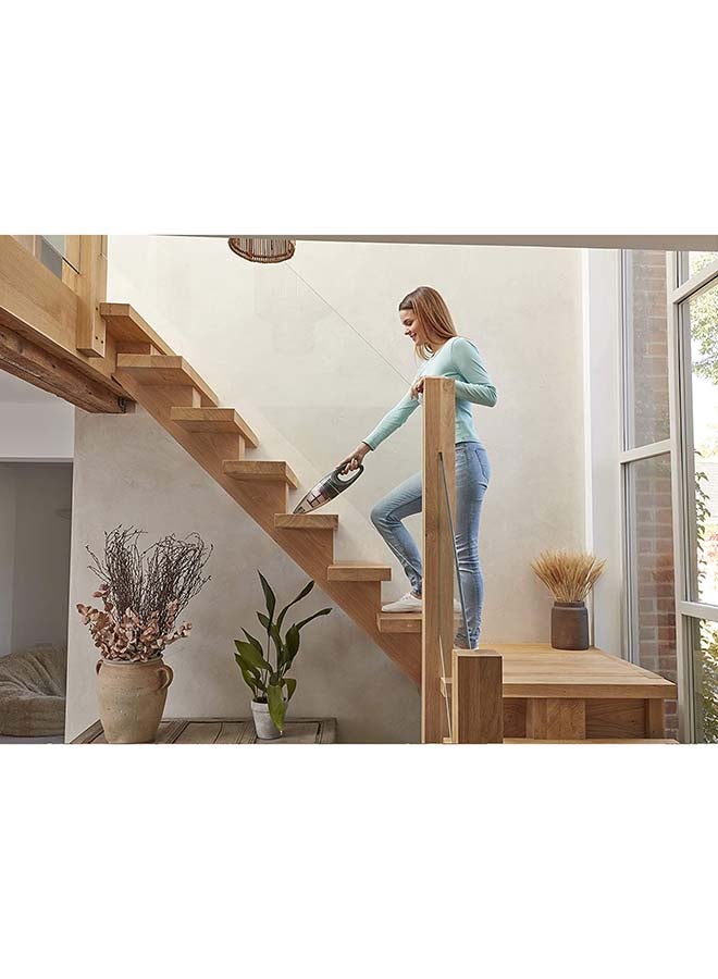 BLACK+DECKER Cordless Stick Vacuum Cleaner With 2 In 1 Function And Extensive Accessories 500 ml 36 W SVB520JW-B5 Grey/Red - Image 2