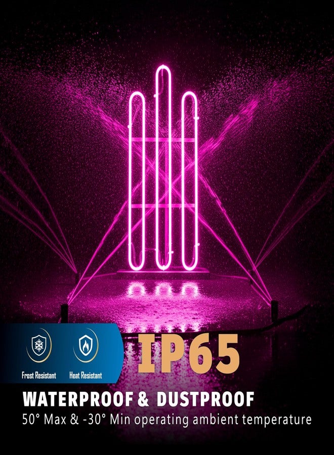 Forus 3 Meter LED Neon Strip Light - Pink, Flexible Waterproof Cuttable Rope Lights, Indoor Outdoor Diwali Decorative Cove Lighting, Home Decor, Festival, Villa Decorations, 6-Months Warranty - Image 4