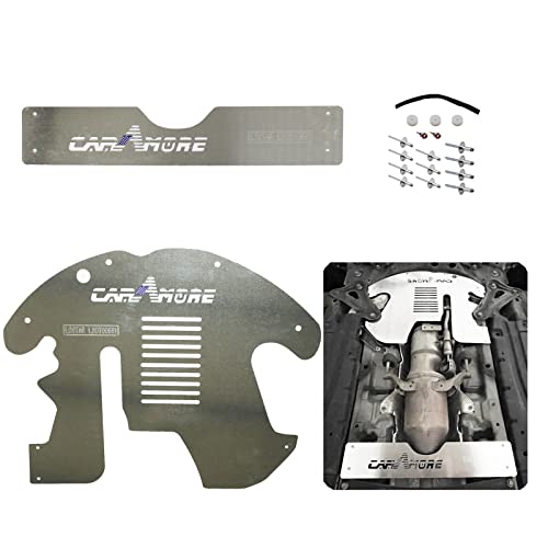 1409KMT Catalytic Converter Protector Shield Defender Aluminum Replacement for Prius 2010 2011 2012 2013 2014 2015 - Catalytic Converter Anti Theft - Image 2