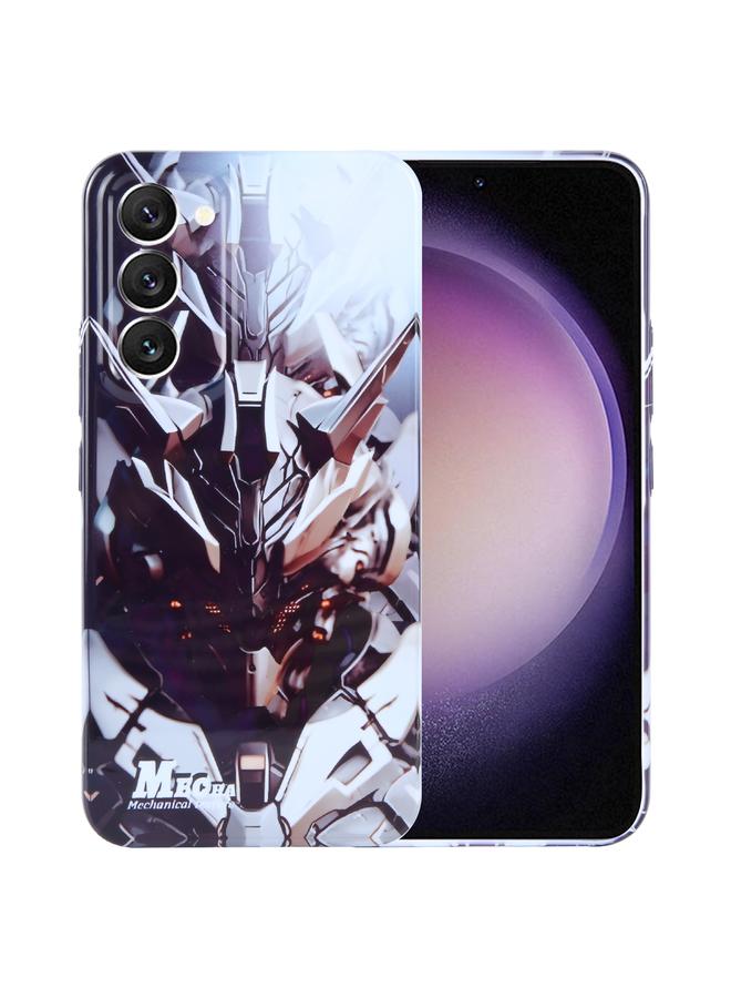 اس-توب جراب لهاتف Samsung Galaxy S23 5G بنمط مرسوم وثقب دقيق من الكمبيوتر الشخصي - Image 1