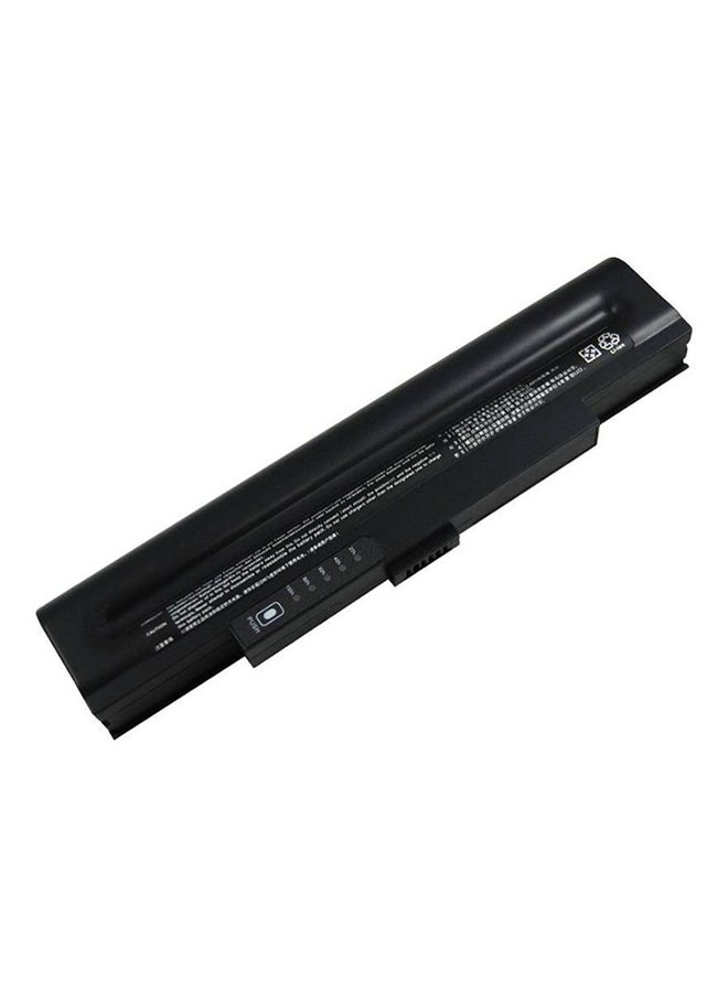 بطارية بديلة لكمبيوتر محمول من نوع سامسونج NP-P200/NP-Q35/AA-PBNC6B/E أسود