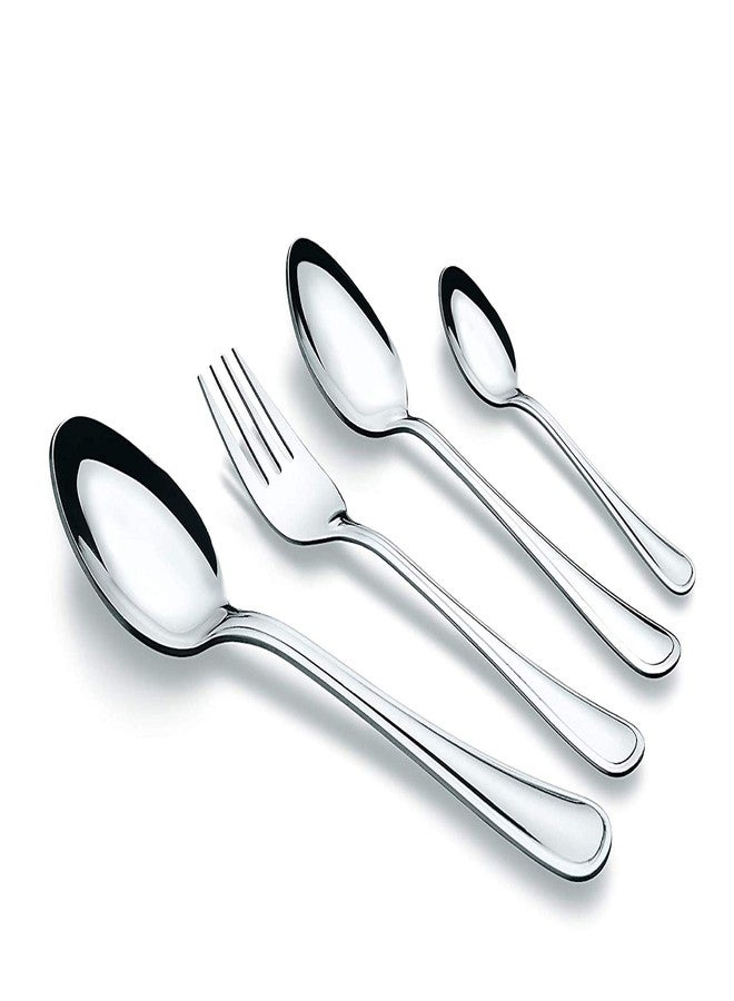Tiara Royal - 24 Piece Stainless Steel Cutlery Set, (6PC Dinner Spoon, 6PC Baby Spoon, 6PC Baby Fork, 6PC Tea Spoon) Gift Sets - Image 1