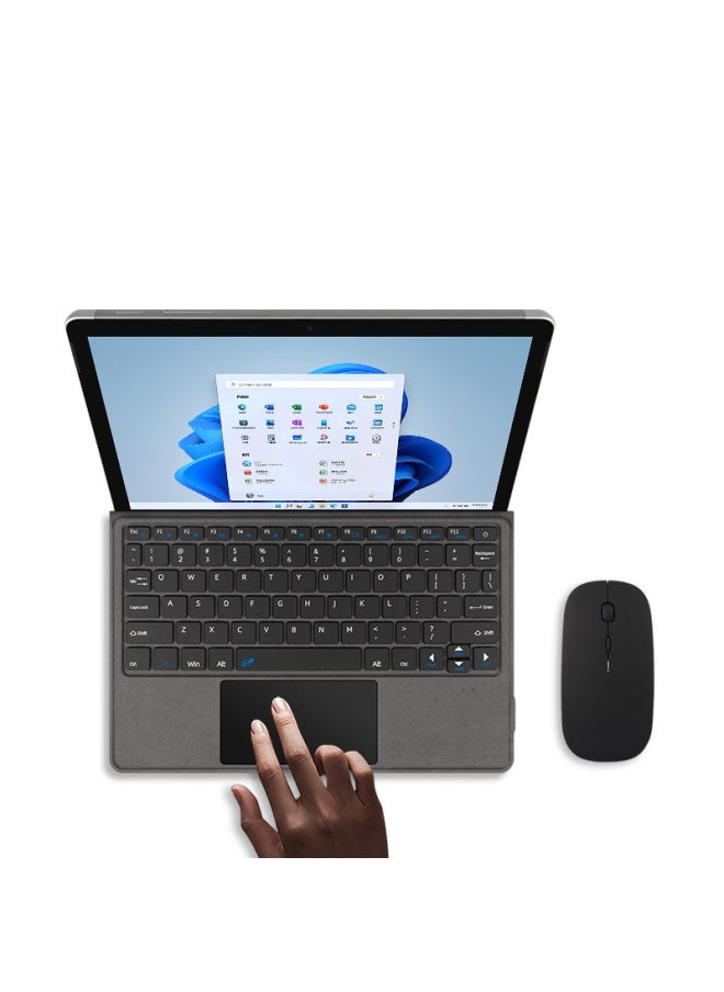 Generic - For SurfacePro8 Bluetooth Keyboard Microsoft Surface Pro4/5/6 7 Magnetic Keyboard Set GO3-Color:Dark Gray-Product Type:Surface Pro34567 Universal - Image 1