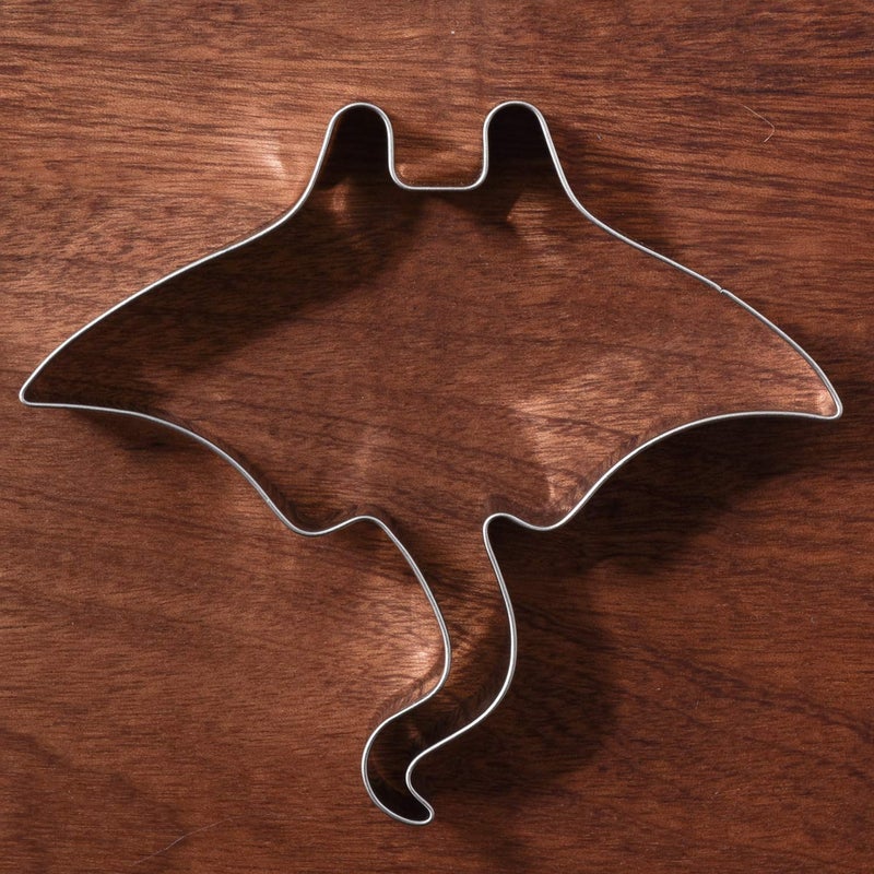 LILIAO Manta Cookie Cutter - 4.5 x 4.5 inches - Stainless Steel - Image 5