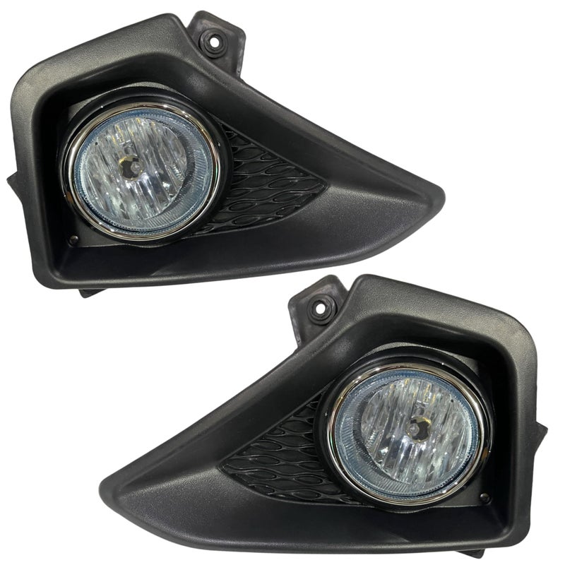 KD K D Fog Lamp Set for Hyundai i10 Grand 2013-2016, Halogen With Covers - Image 5