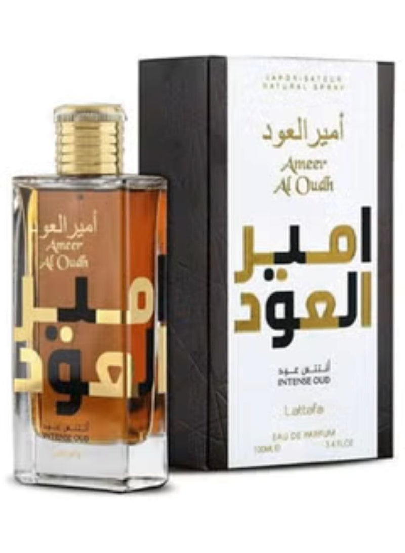 لطافةأمير العود إنتنس عود أو دو بارفان للرجال، 100 مل