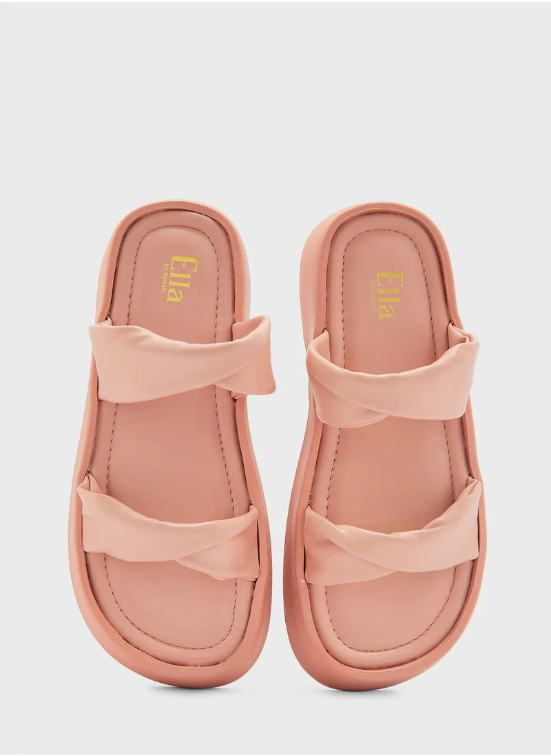 ELLA Double Strap Slides