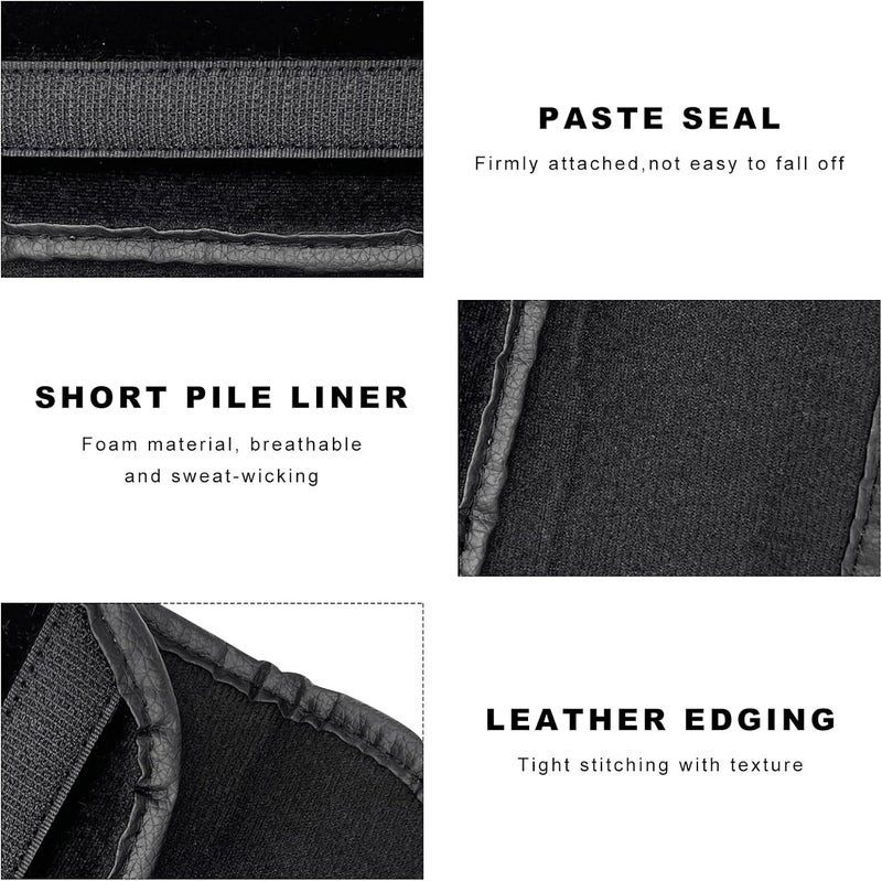 Seat Belt Cover: Premium Leather Bling Crystal Diamond Design - Reflective Safety Detail Shoulder Pad for Women Car Interior, Pregnant Women, Small Build Passengers - Image 3