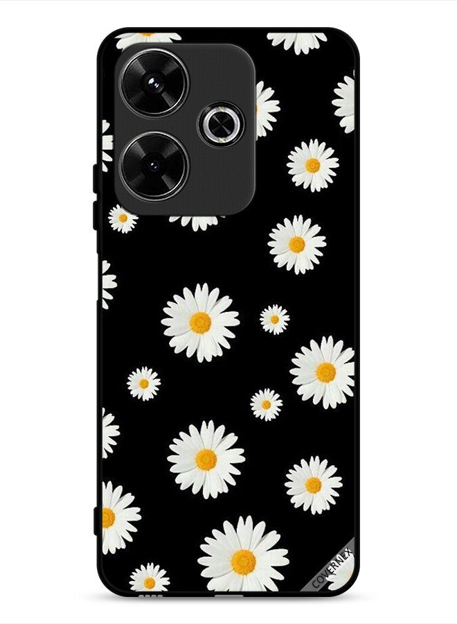 Covernex Xiaomi Redmi 13 4G Protective Case Cover Small Sun Flowers - Image 1