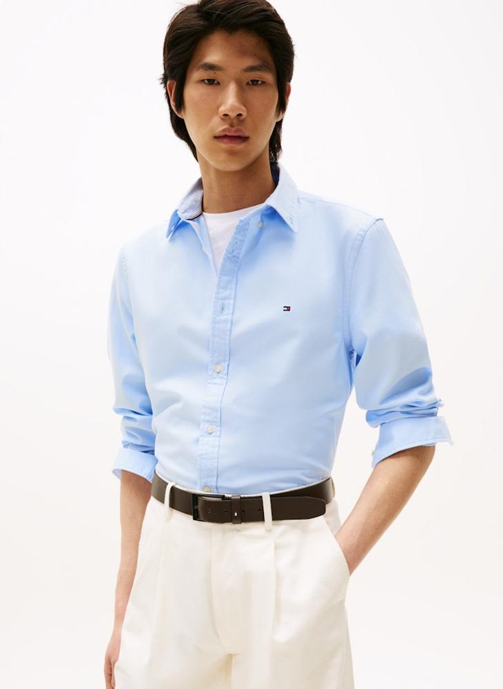 TOMMY HILFIGER Slim Dobby Shirt - Image 1