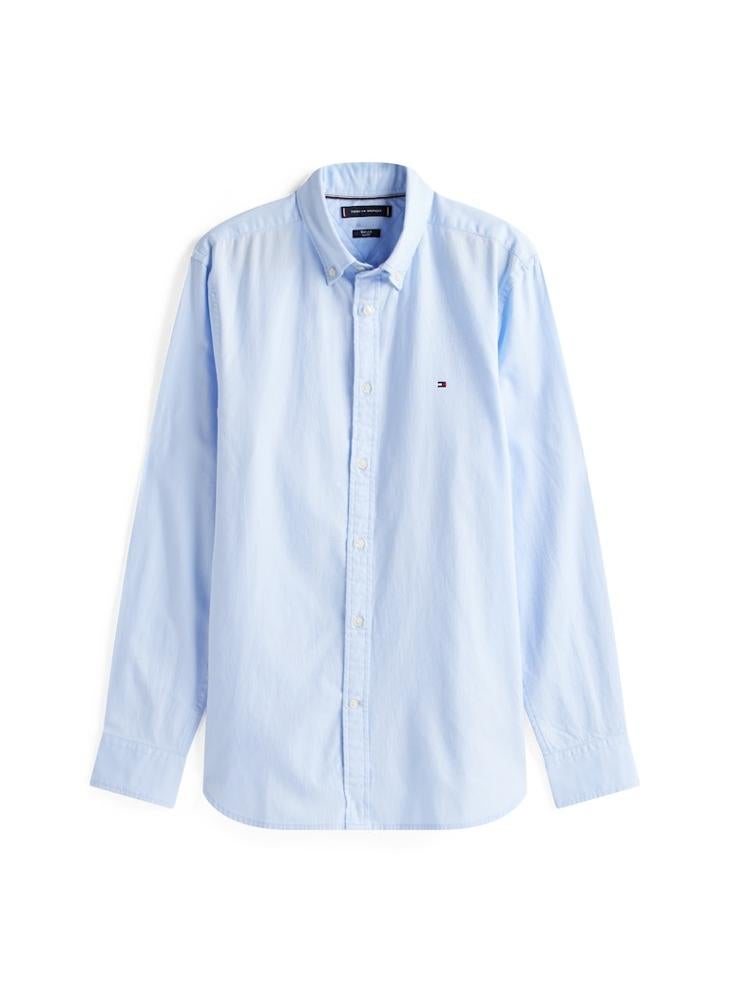 TOMMY HILFIGER Slim Dobby Shirt - Image 4