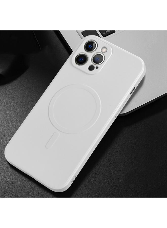 اس-توب جراب لهاتف iPhone 13 Pro Max من السيليكون السائل بتغطية كاملة ومضاد للصدمات من Magsafe - Image 2