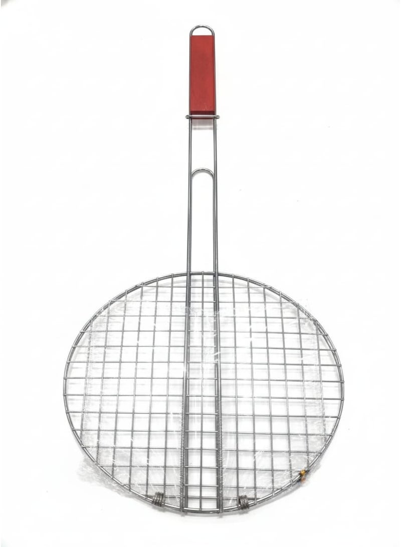 AKDC BBQ Round Grill 25 cm – Durable Stainless Steel Cooking Grid for Charcoal & Gas Barbecue - Image 2