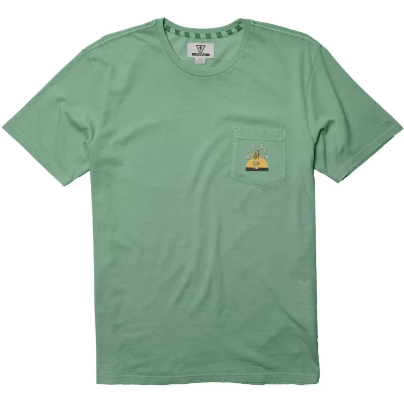 Vissla So Burnt SS PKT Tee Pine